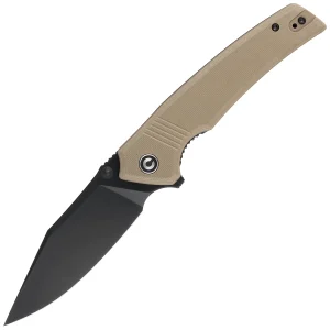 Nóż składany Civivi Tranquil Tan G10, Black 14C28N (C23027-3)-1