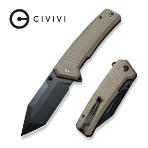 Nóż składany Civivi Bhaltair Tan Coarse G10, Black 14C28N (C23024-2)-1