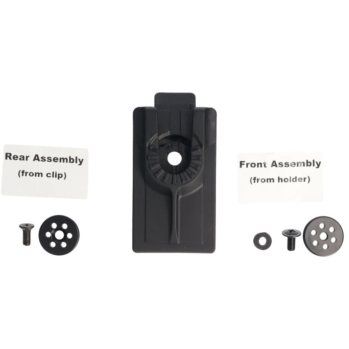 UBC-05-A BK mocowanie wsuwane na pas z Quick Change. Do przenoszenia ładownic, uchwytów, kabur na magazynki, pałki teleskopowe, paralizatory, latarki, gaz. Umożliwia zamianę wyposażenia na niezbędne w danej chwili bez zdejmowania zaczepu z pasa. - LifeGun.pl Mocowanie na pas ESP Roto 360° Belt Clip z Quick Change, wsuwane (UBC-05-A BK)-3