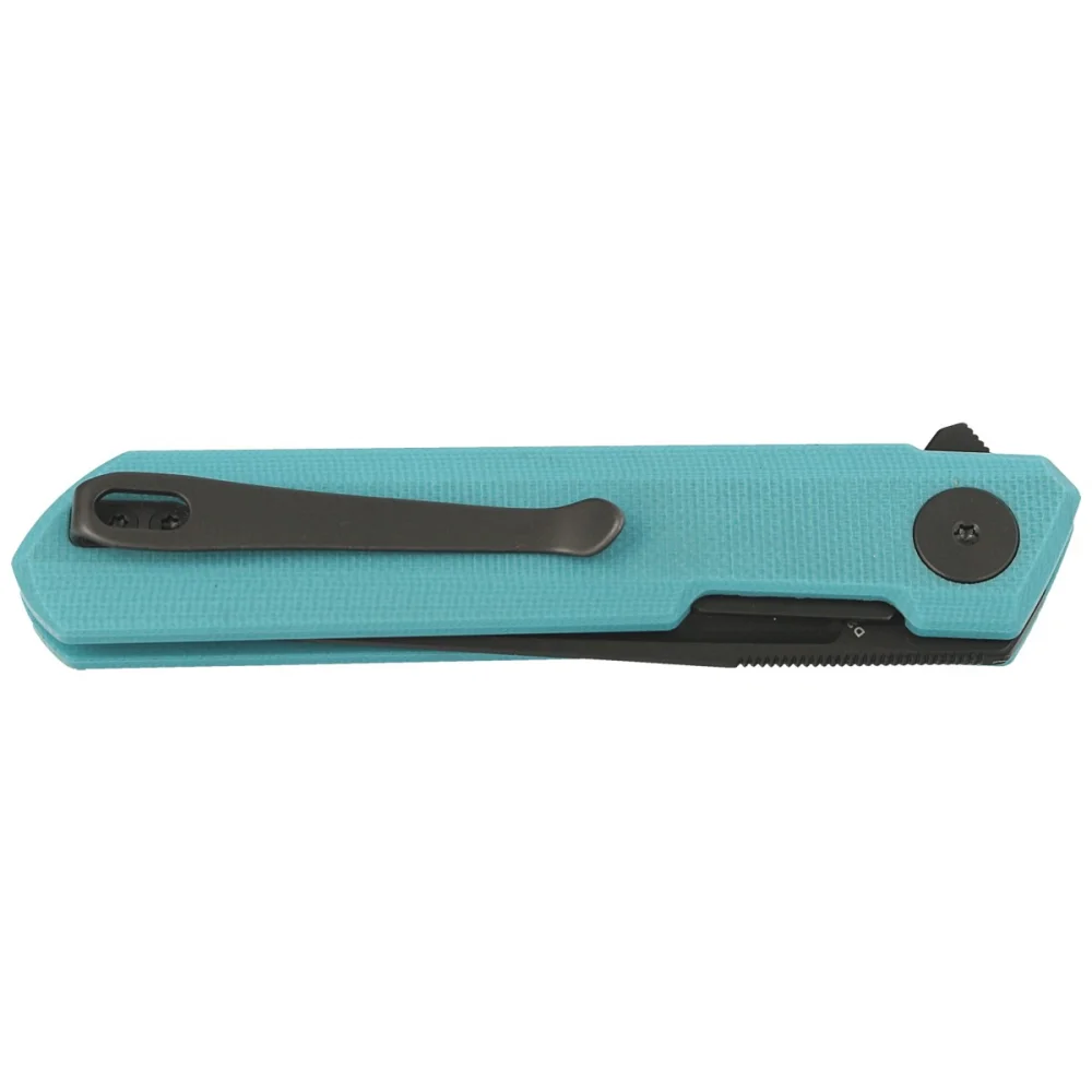 Nóż Bestechman Mini Dundee Tiffany Blue G10, Grey DLC D2 by Ostap Hel (BMK03E) 7 Nóż Bestechman Mini Dundee Tiffany Blue G10, Grey DLC D2 by Ostap Hel (BMK03E)