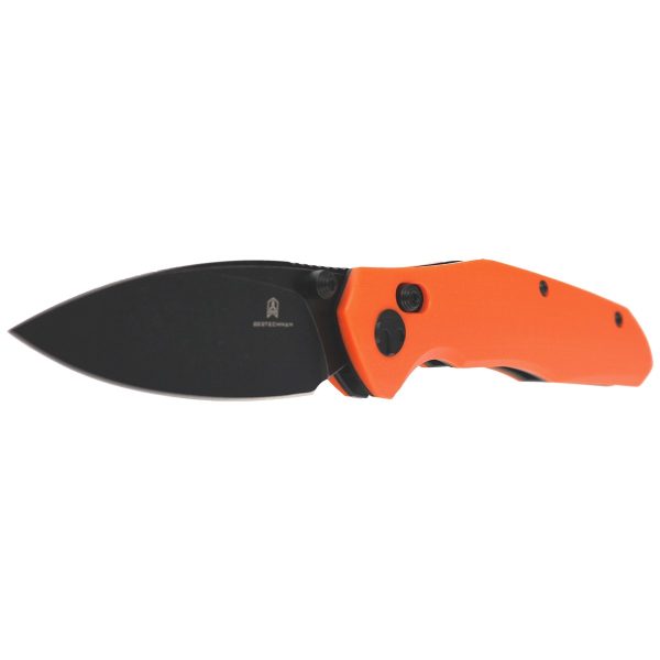 Nóż Bestechman Ronan Orange G10, Black Titanized Stonewashed 14CN28N (BMK02H)-2