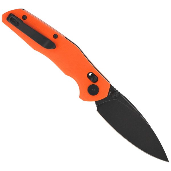 Nóż Bestechman Ronan Orange G10, Black Titanized Stonewashed 14CN28N (BMK02H)-3
