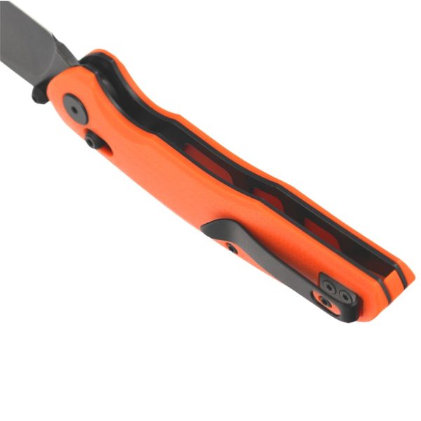 Nóż Bestechman Ronan Orange G10, Black Titanized Stonewashed 14CN28N (BMK02H)-5