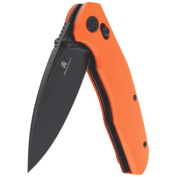 Nóż Bestechman Ronan Orange G10, Black Titanized Stonewashed 14CN28N (BMK02H)-6