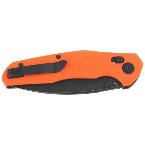 Nóż Bestechman Ronan Orange G10, Black Titanized Stonewashed 14CN28N (BMK02H)-7