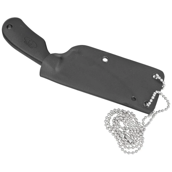 Nóż Spyderco Subway Bowie Black FRN, Black Plain LC200N by Fred Perrin (FB48PBBK)-3