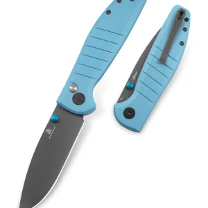 Nóż składany Bestechman Goodboy Blue G10, Grey DLC D2 by Keanu Alfaro (BMK04C)-1