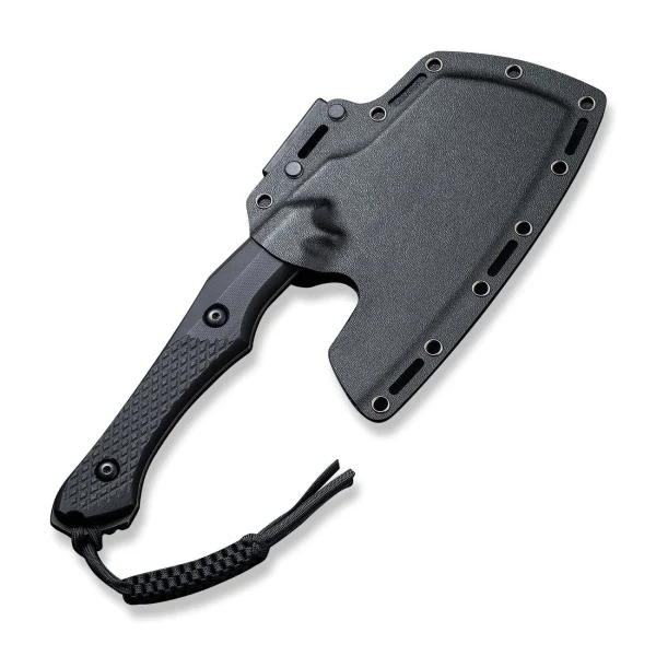 Nóż Civivi Aratra Black G10, Black Stonewashed D2 by Maciej Torbé (C21041-1)-4