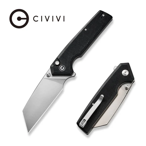 Nóż składany Civivi Amirite Black G10, Satin Nitro-V (C23028-2)-1