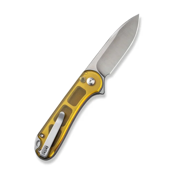 Nóż składany Civivi Button Lock Elementum II Polished Ultem, Satin Nitro-V (C18062P-7)-2