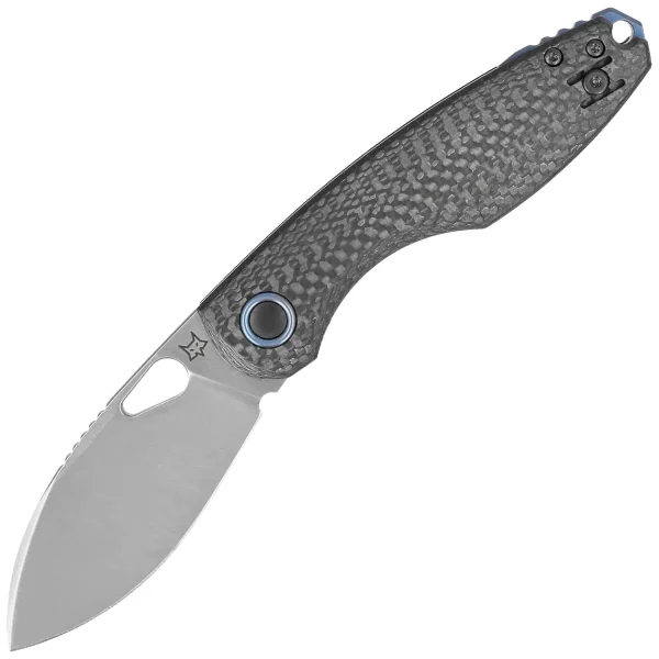 Nóż składany Fox Chilin Carbon Fiber, Satin M398 by Jesper Voxnæs (FX-530 CF)-1
