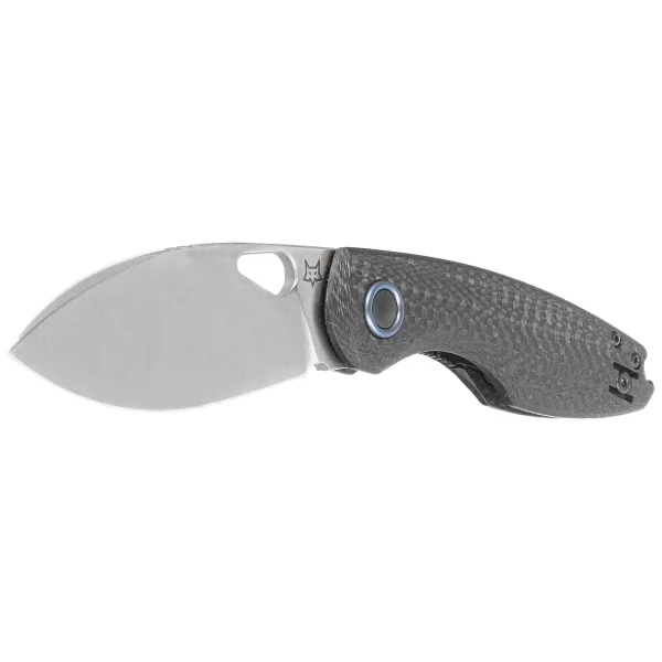 Nóż składany Fox Chilin Carbon Fiber, Satin M398 by Jesper Voxnæs (FX-530 CF)-2