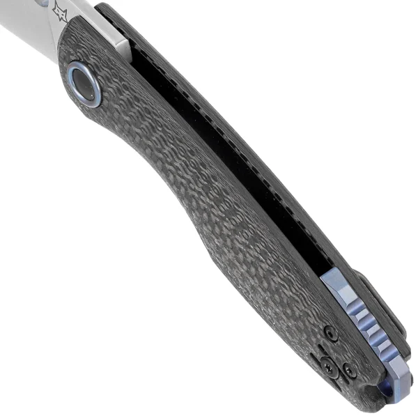 Nóż składany Fox Chilin Carbon Fiber, Satin M398 by Jesper Voxnæs (FX-530 CF)-4