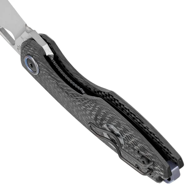 Nóż składany Fox Chilin Carbon Fiber, Satin M398 by Jesper Voxnæs (FX-530 CF)-5