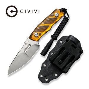 Nóż Civivi Propugnator Polished Ultem, Stonewashed D2 by PG Knives (C23002-3)-1