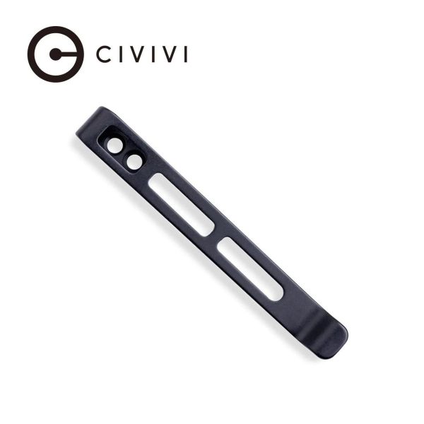 Klips Civivi Deep Carry Black Stainless Steel (CA-06A-V1)-1