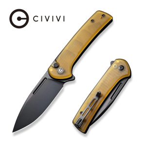 Nóż składany Civivi Conspirator Bead Blasted Ultem, Black Nitro-V (C21006-6)-1
