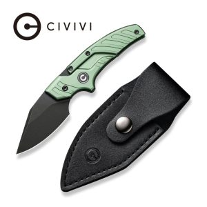 Nóż Civivi Typhoeus Green Aluminium, Black Stonewashed 14C28N (C21036-4)-1