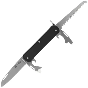 Scyzoryk Fox Vulpis S4 Black Aluminium, Polished N690Co (FX-VP130-S4 BK)-2
