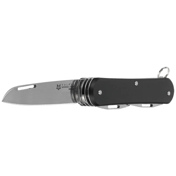 Scyzoryk Fox Vulpis S4 Black Aluminium, Polished N690Co (FX-VP130-S4 BK)-3