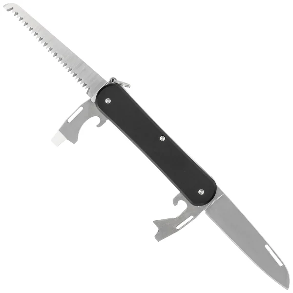 Scyzoryk Fox Vulpis S4 Black Aluminium, Polished N690Co (FX-VP130-S4 BK)-4