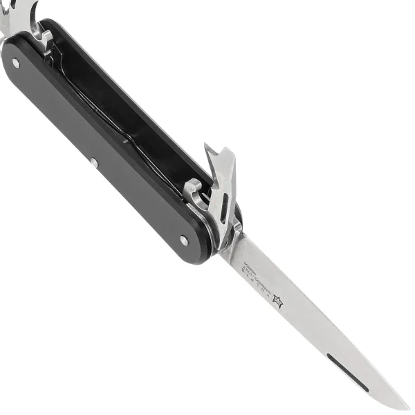 Scyzoryk Fox Vulpis S4 Black Aluminium, Polished N690Co (FX-VP130-S4 BK)-5