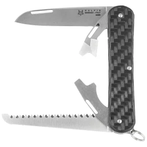 Scyzoryk Fox Vulpis S4 Carbon Fiber 3K, Polished M390 (FX-VP130-S4 CF)-1