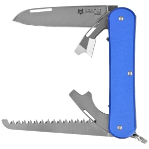 Scyzoryk Fox Vulpis S4 Sky Blue Aluminium, Polished N690Co (FX-VP130-S4 SB)-1