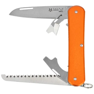 Scyzoryk Fox Vulpis S4 Orange Aluminium, Polished N690No (FX-VP130-S4 OR)-1