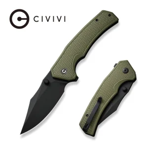 Nóż składany Civivi Vexillum OD Green G10, Black Stonewashed Nitro-V (C23003D-2)-1