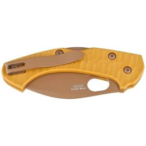 Nóż składany Fox Zero 2.0 Desert Warrior Coyote Tan FRN, Coyote Top Shield Becut by Jens Ansø (FX-311 CT)-2