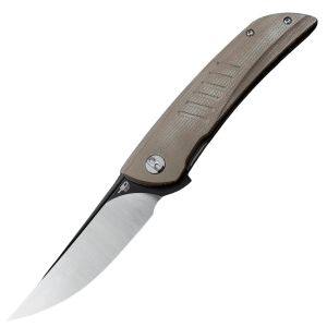 Nóż składany Bestech Swift Beige Micarta, Satin/Black D2 (BG30C-2)-1