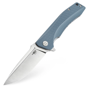 Nóż składany Bestech Mako Grey G10, Stonewashed/Satin K110 (BG27C)-1