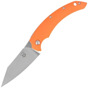 Nóż składany Fox Slim Dragontac ''Piemontes'' Orange FRN, Satin N690 by Bastinelli (FX-518 O)-1
