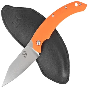 Nóż składany Fox Slim Dragontac ''Piemontes'' Orange FRN, Satin N690 by Bastinelli (FX-518 O)-2