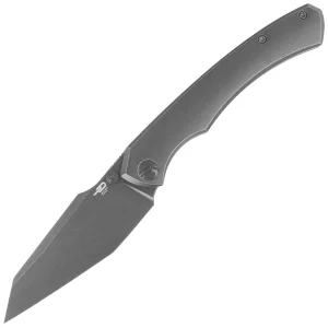 Nóż składany Bestech Clastic Black/Bronze Titanium, Black Stonewashed MagnaCut by Horizon Machine Works (BT2407B)-1
