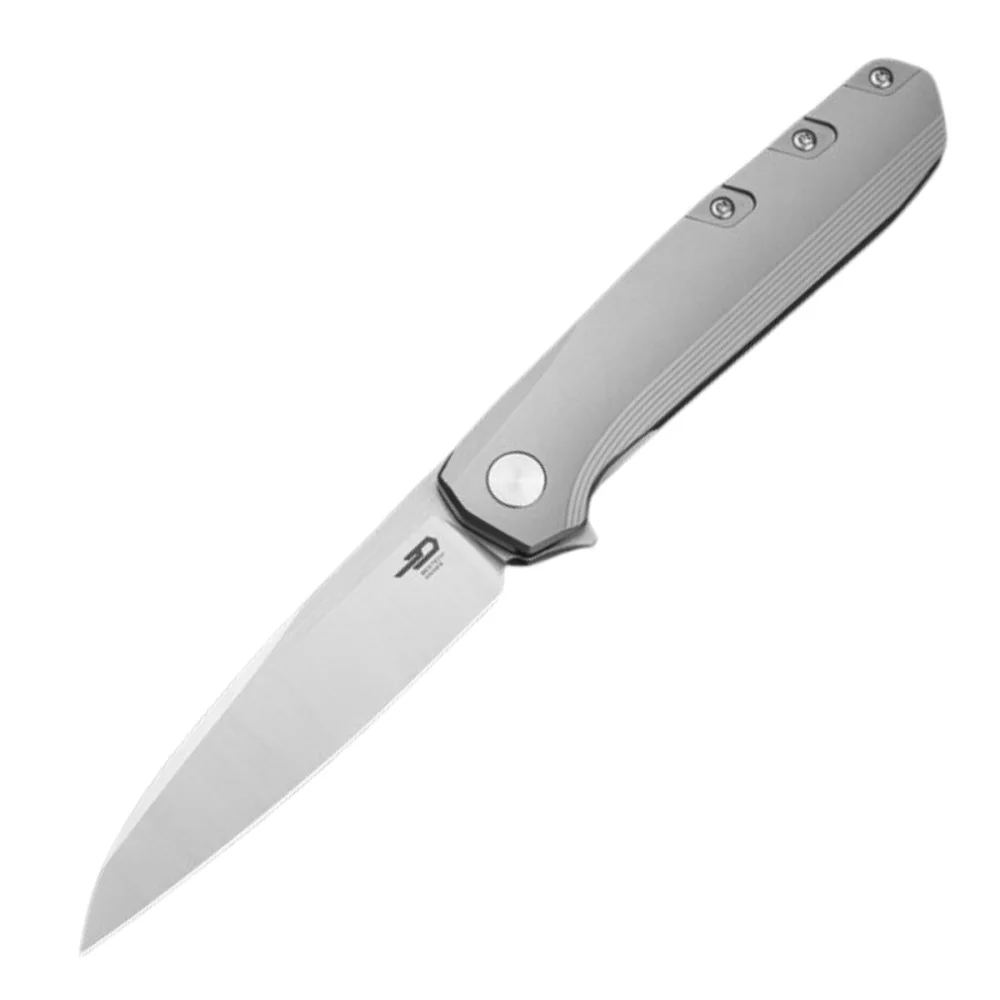Nóż składany Bestech 9 Bead Blasted Titanium, Satin M390 by BrrKnives (BT2408A) 1 Nóż składany Bestech 9 Bead Blasted Titanium, Satin M390 by BrrKnives (BT2408A)