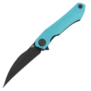 Nóż składany Bestech Ivy Light Blue G10, Black Stonewashed 14C28N by Ostap Hel (BG59F)-1