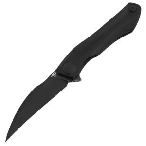 Nóż składany Bestech Ivy Black G10, Black Stonewashed 14C28N by Ostap Hel (BG59E)-1
