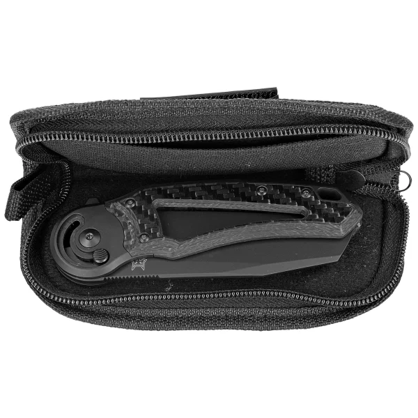 Nóż składany Fox Metamorphosis Black 3K Carbon Fiber, Black PVD M390 (FX-556-A4)-3