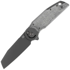 Nóż składany Fox Metamorphosis Black Micarta, Black PVD M390 (FX-556-A2)-1