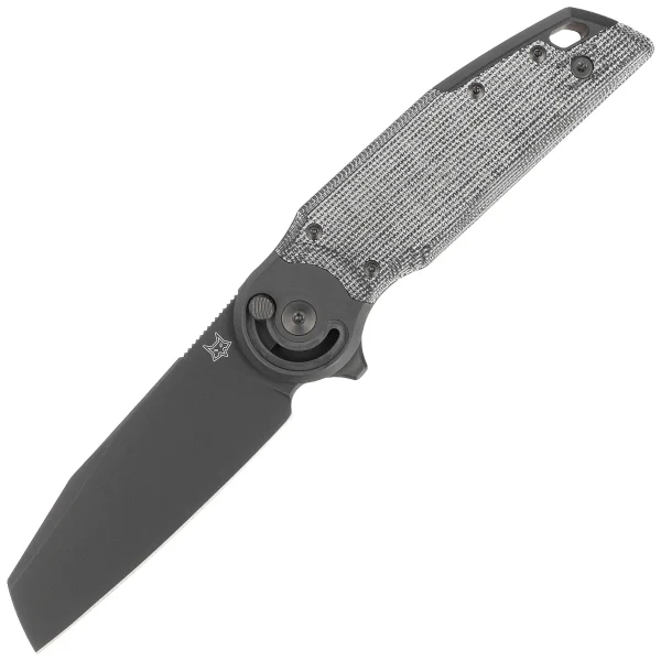 Nóż składany Fox Metamorphosis Black Micarta, Black PVD M390 (FX-556-A2)-1