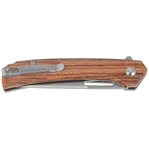 Nóż składany BlackFox Sneaky Zebrano Wood, Satin D2 (BF-768 W)-2