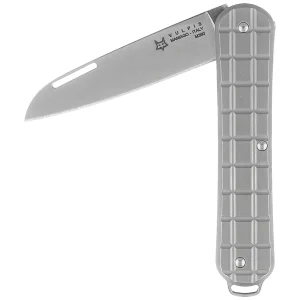 Scyzoryk Fox Vulpis Grenade Pattern Titanium, Polished N690Co (FX-VPGP130 TI)-1