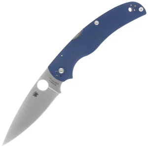 Nóż składany Spyderco Native Chief Cobalt Blue G10, Satin CPM SPY27 by Sal, Eric Glesser (C244GPCBL)-1