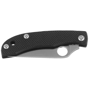 Nóż składany Spyderco Honeybee Black G10, Satin 12C27 (C137GBKP)-2