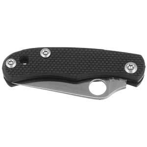 Nóż składany Spyderco Bug Black G10, Satin 12C27 (C133GBKP)-2