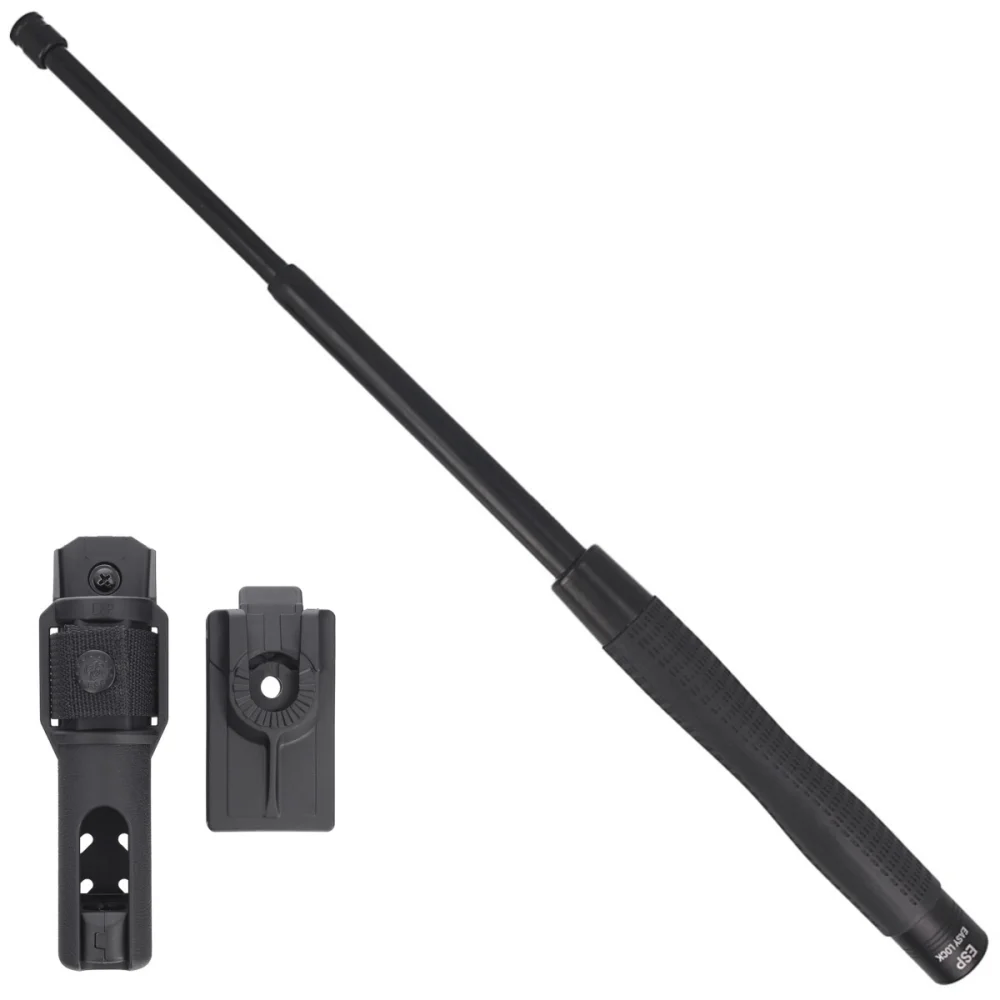 Pałka teleskopowa hartowana ESP Ergonomic Easy Lock 24'' (ExBT-24HE-BK BHT-55) 1 Pałka teleskopowa hartowana ESP Ergonomic Easy Lock 24” (ExBT-24HE-BK BHT-55)