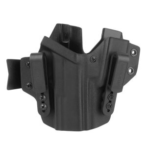 DOUBLETAP GEAR - Kabura wewnętrzna Kydex Appendix IWB z ładownicą do Glock 17 - Czarna-1