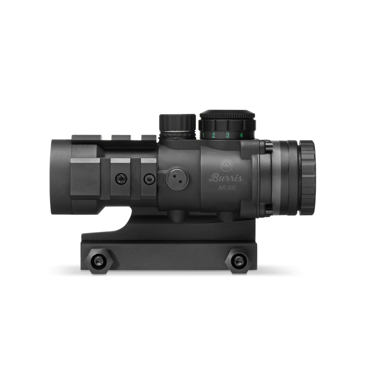 Powiększenie (x): 3 | Podziałki pokręteł (MOA/1 Click): 1/2 | Pole widzenia ze 100 m (m): ~9,75 | Waga (g): 374 - LifeGun.pl Kolimator Burris AR-332 Ballistic CQ (300208)-2